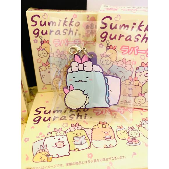 Sumikkogurashi Angelic Ebiten Idol Rubber Charm Tokage - Picture 1 of 3